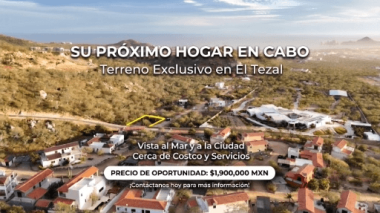 Terreno en El Tezal: Ubicación Premium,  Cabo San Lucas