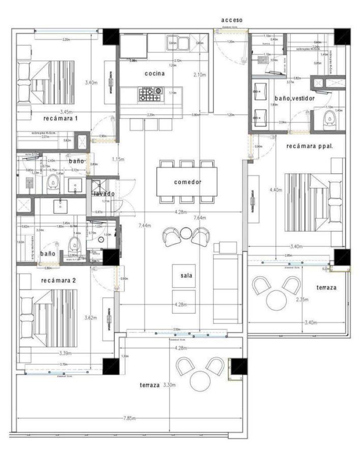 Condominio Amueblado en Renta en Planta Baja | Vista Vela 3, El Tezal