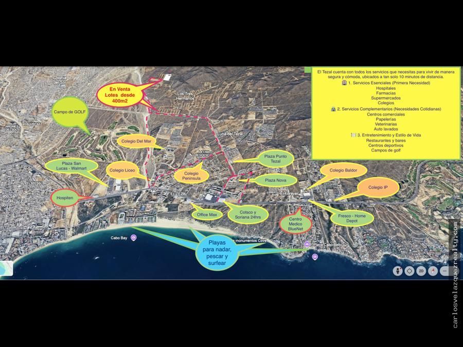 Pre-Sale Lots in El Tezal | Direct Financing up to 90 Months