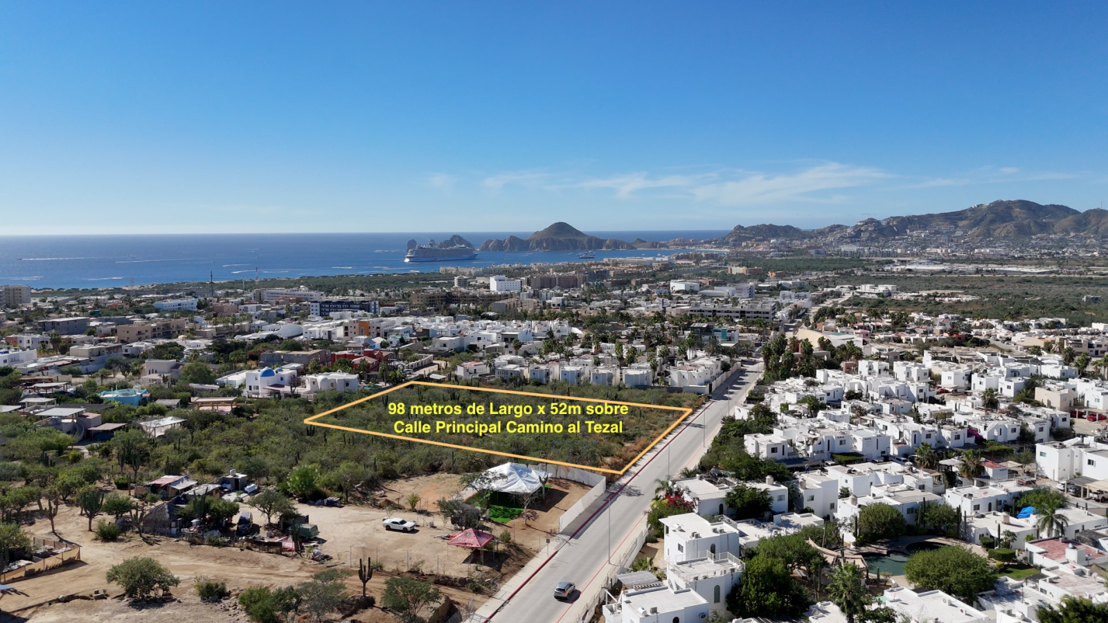 Terreno en Venta frente a La Cima Residencial, El Tezal | Los Cabos