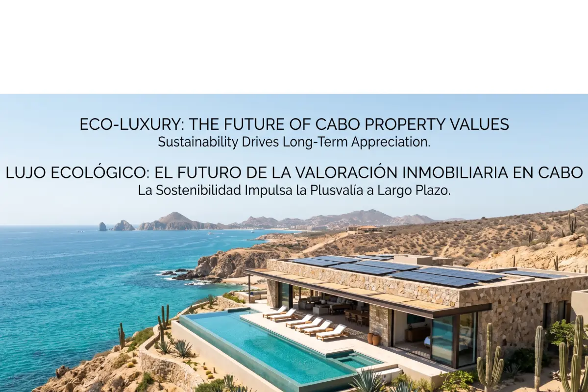 Cómo el Ecoturismo y la Sustentabilidad Impulsan el Valor Inmobiliario en Los Cabos: Guía de Inversión y Alto ROI