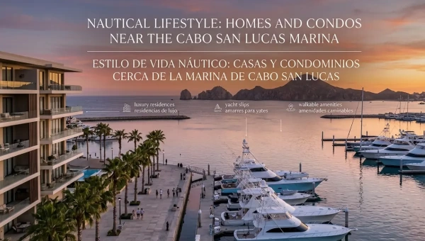 Estilo de Vida Náutico: Casas y Condominios Cerca de la Marina de Cabo San Lucas (Guía de Compra 2026)